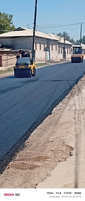 Asfalt xizmatlar qilish
