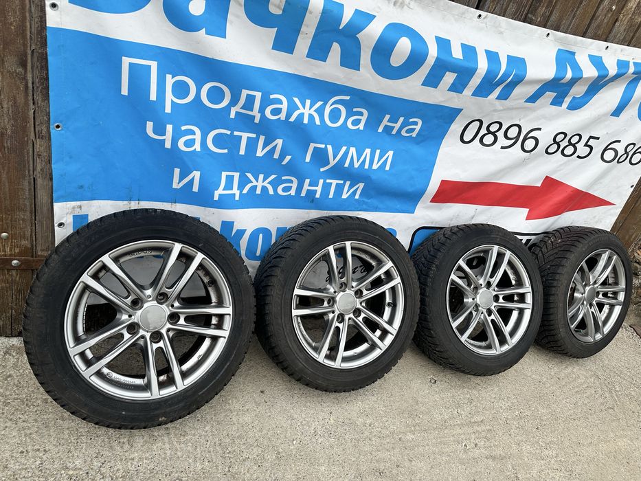 16 5х120 джанти с гуми