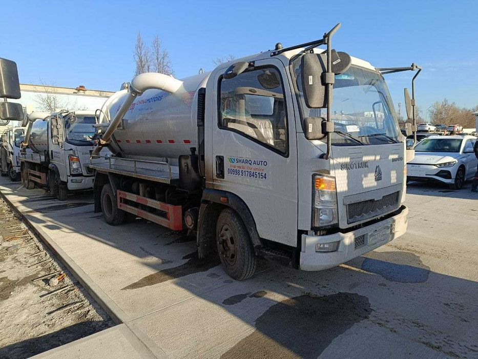 Ассенизатор Howo Говновоз 5куб Сотувда мавжуд: 45 000 у.е ...