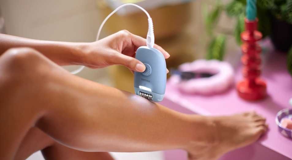 Епилатор Philips Series 4000 BRE247/00, 2 настройки на скоростта