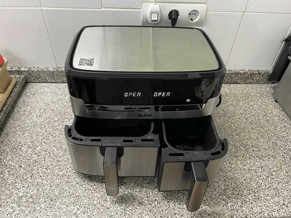 Vand Airfryer Tefal Dual Easy Fry & Grill cu Garantie