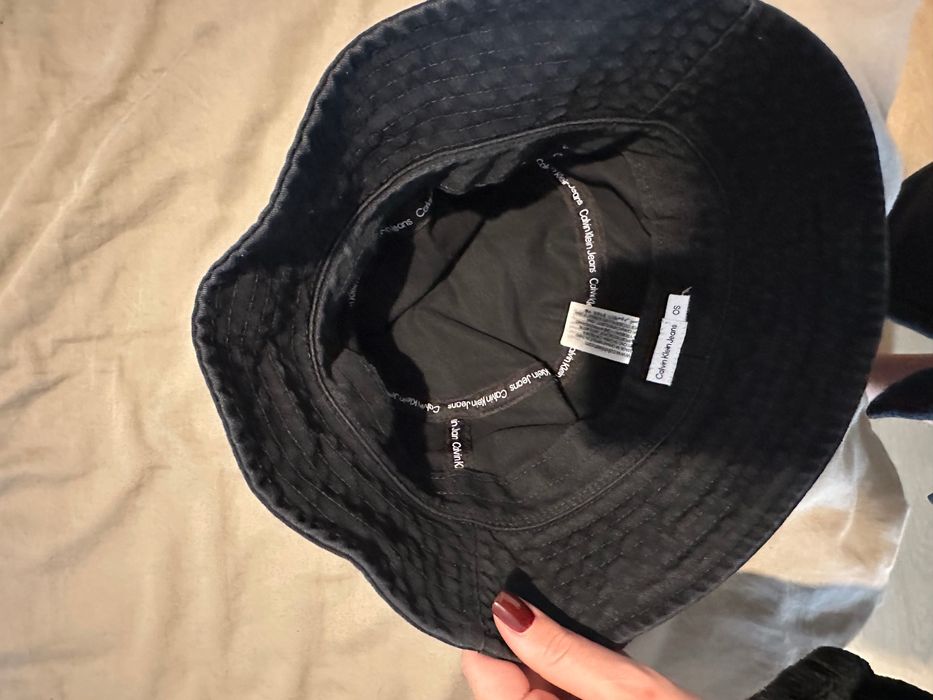 Pălărie tip găleată, Calvin Klein, unisex, neagră