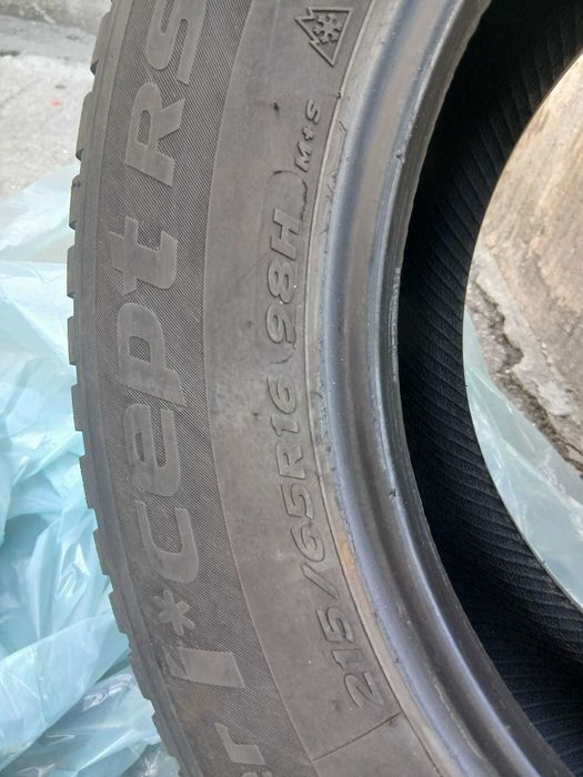 VAND anvelope  HANKOOK iarna 215/55/R16 DOT 2021 IMPECABILE