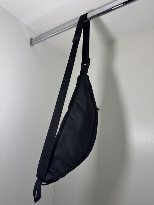 Borseta ripstop 2 buzunare, neagra