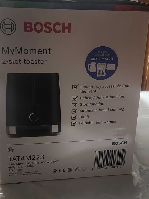 Toster Bosch Yangi karobka 500 000