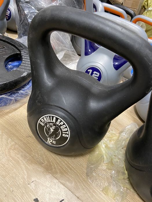 Kettlebell set 24 kg- 12 kg+12 kg= 24 kg noi made in germany profesion