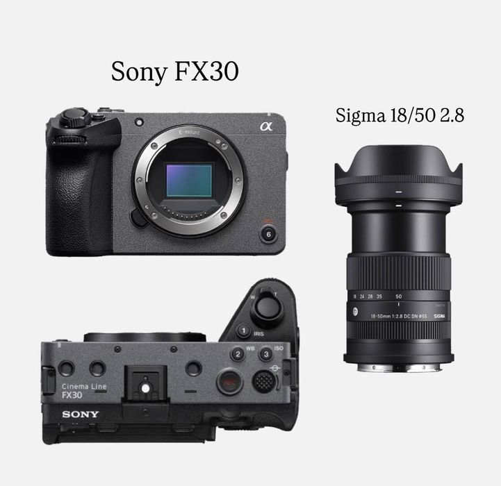Sony fx30 Продам комплект для видеографа
