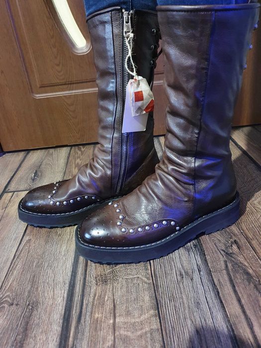 Нови ботуши A.S.98 естествена кожа ном.39