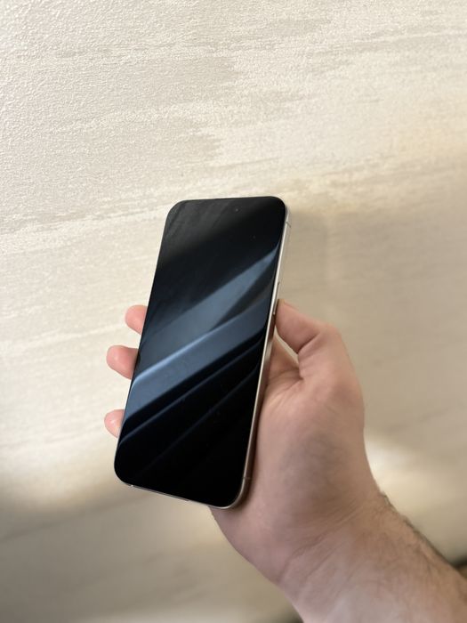 Iphone 15 pro max neverlocked-white titanium-full box