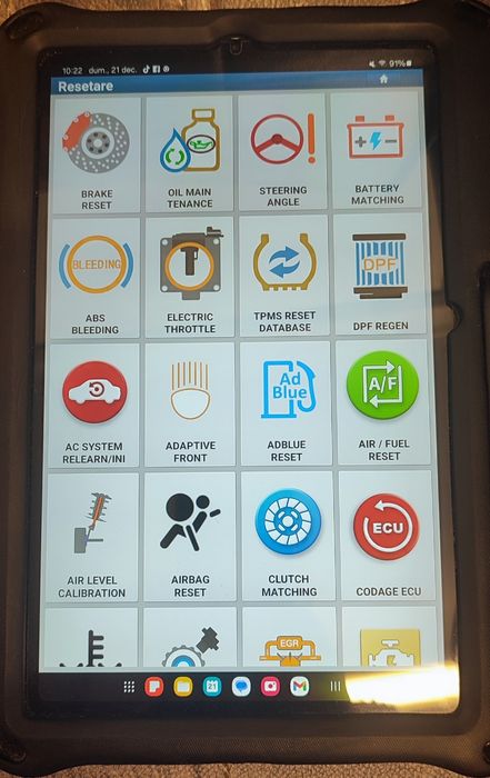 Tester diagnoza thinkdiag 2 + tableta Samsung + Diagzone / Launch x431