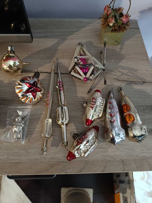 Играчки СССР Космос Новогоишни