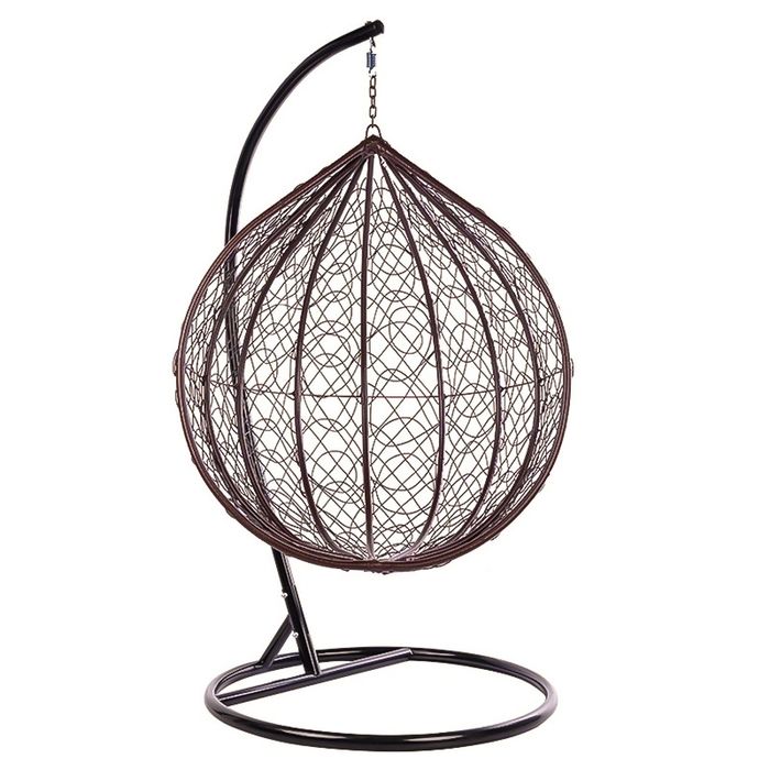 Кафява Ратанова Люлка с Голямо Гнездо, Усилена Конструкция