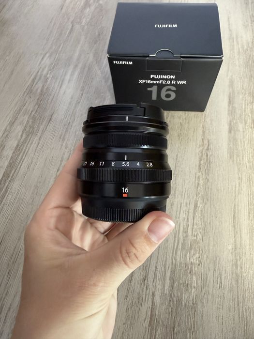 Obiectiv Foto Fujifilm Fujinon 16mm F 2.8 Negru