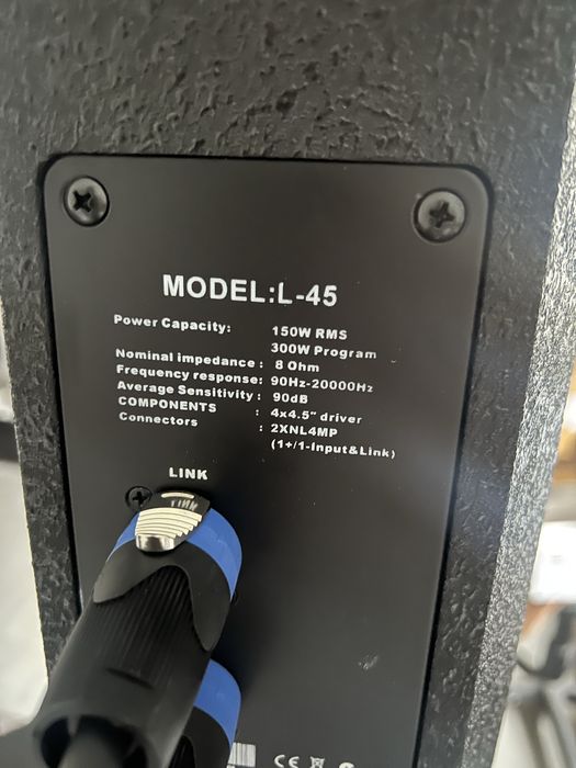 Vand sistem de sunet 2 basi 2 sateliti activ