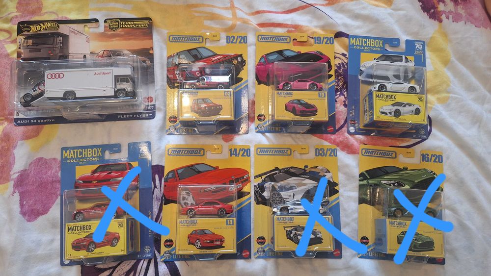 Hot wheels ,matchbox