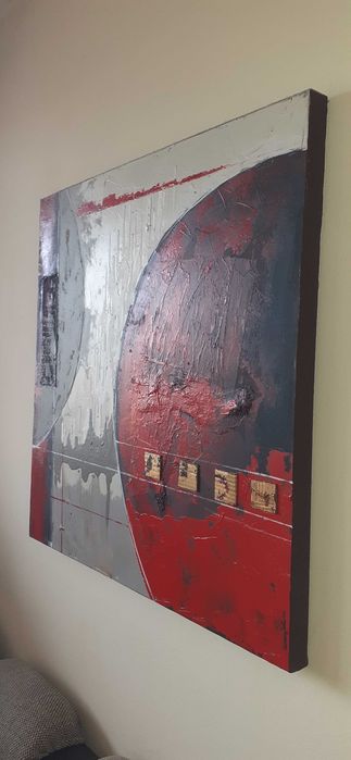 картина 80 см на 80см , маслени бои