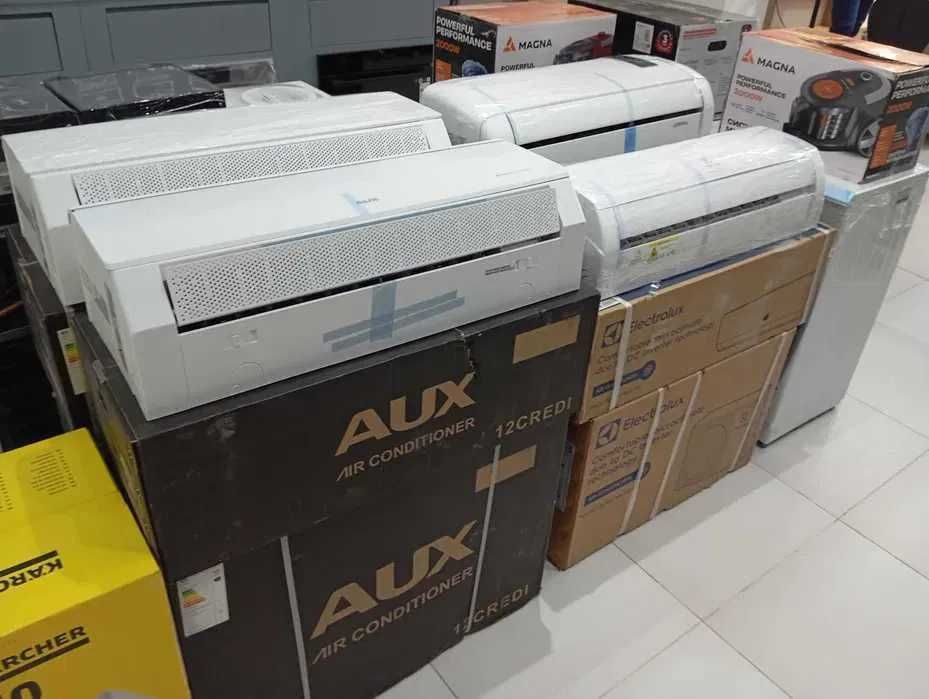 Кондиционер AUX 12 Pro Inverter  бесплатно доставка есть установка