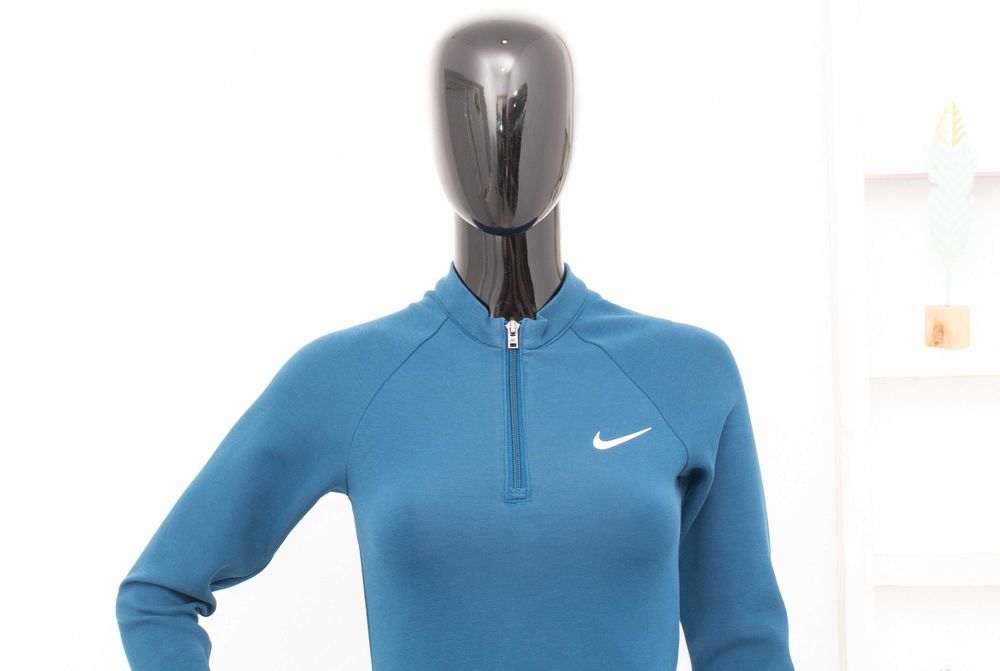 Nike оригинална спортна рокля мини синя с цип XS