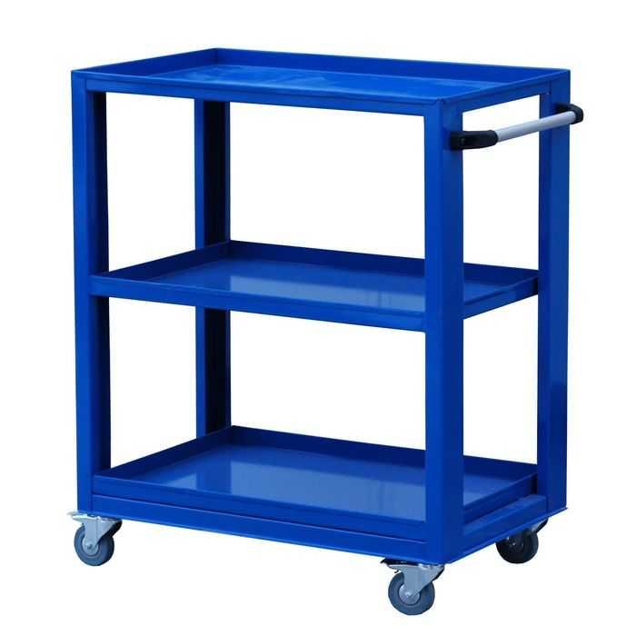 Тележка инструментальная, открытая с полками