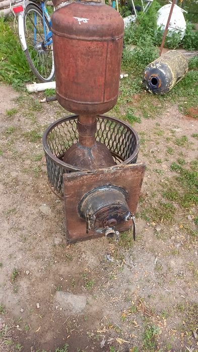 Печь баннная буржуйка