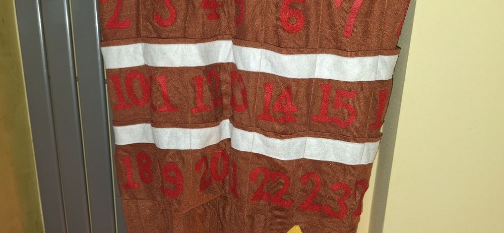 Decoratiune urs, Calendar Crăciun!