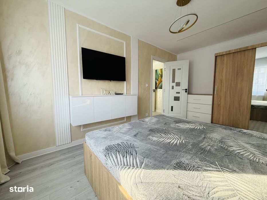 Apartament 3 camere, etaj 2, complet renovat, 67mp, zona Dambovita