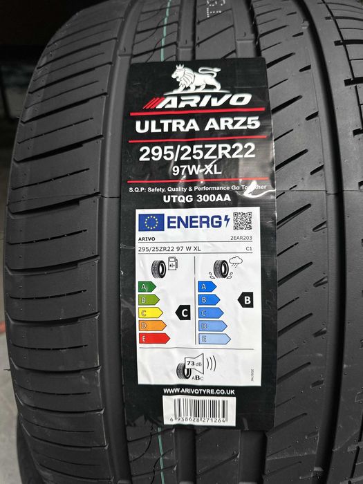 Летен спорт пакет ARIVO 265/30R22 295/25R22 НОВ DOT 2653022  2952522