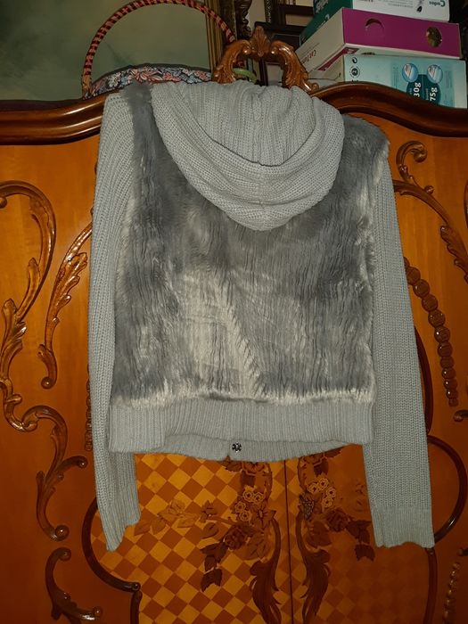 Теплая кофта-куртка тедди