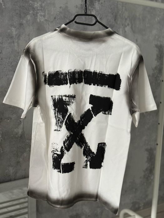 Tricou OFF White X Premium Balenciaga amiri palm angels