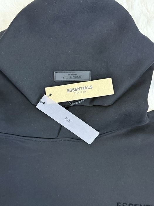 Hanorac Essentials Negru