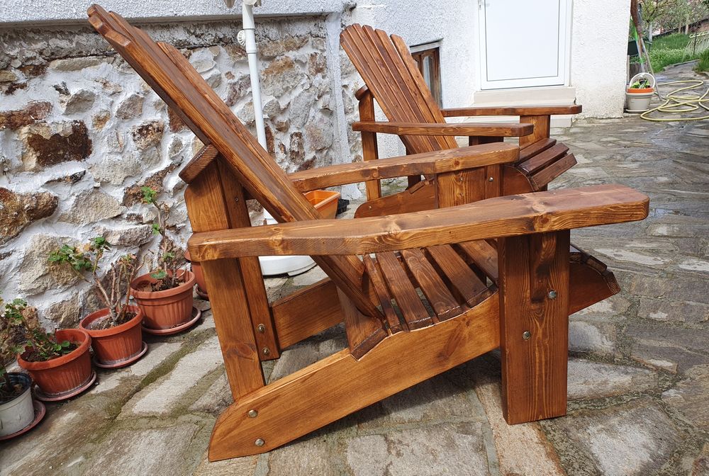 Градински стол масив