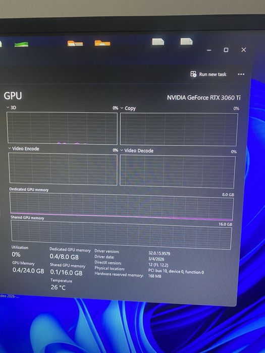 PC Gaming RTX 3060TI