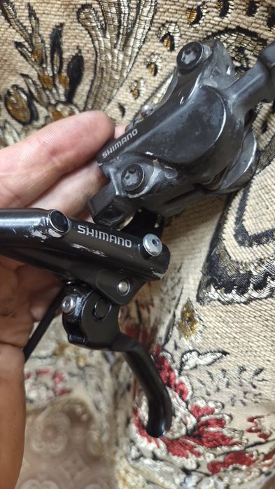 Гидравлические тормоза shimano