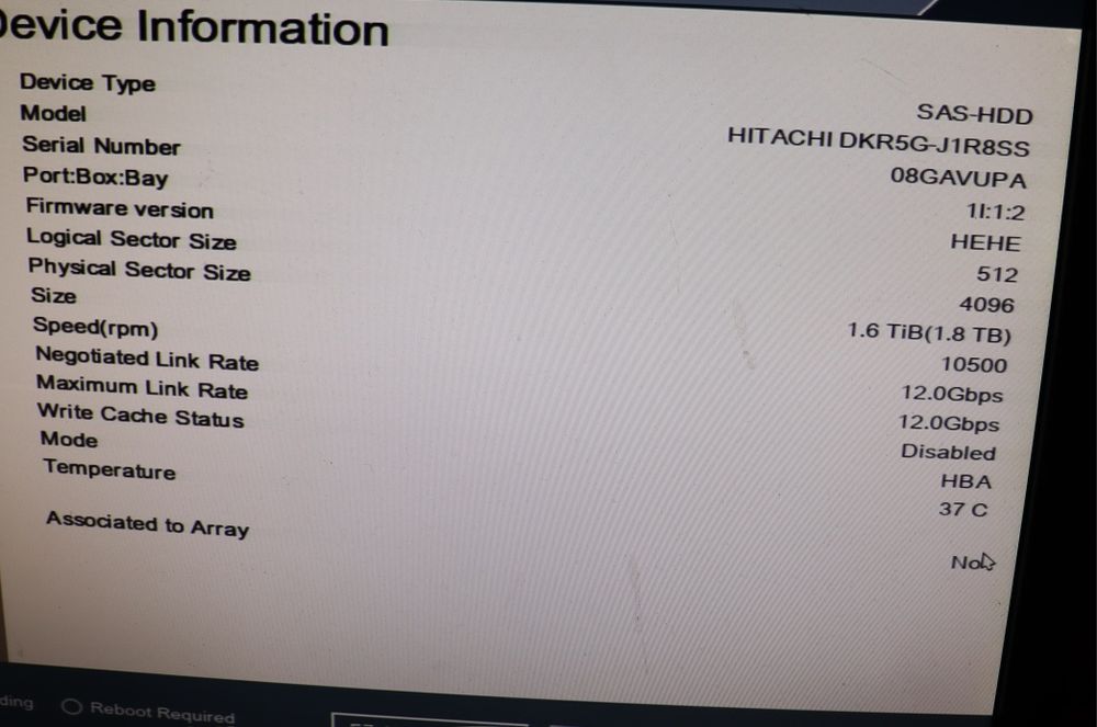 Harddisk Server SAS 2.5" HGST 1.8Tb 12GB/s 10K 128Mb