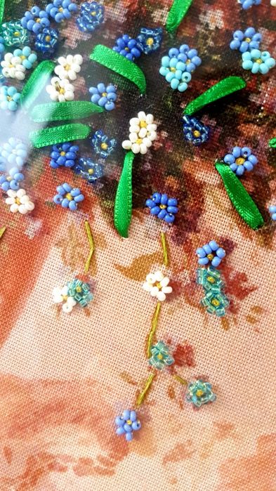 Букет незабудок (цветы, натюрморт)