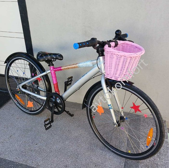 Детска Ратанова Предна Кошница За Колело Велосипед С Код МН 959