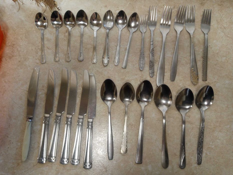 «Недорого» Столовые приборы ложки вилки ножи 26шт 50 тыс