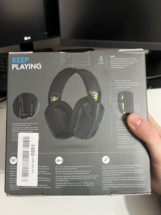 Casti logitech g435 wireless