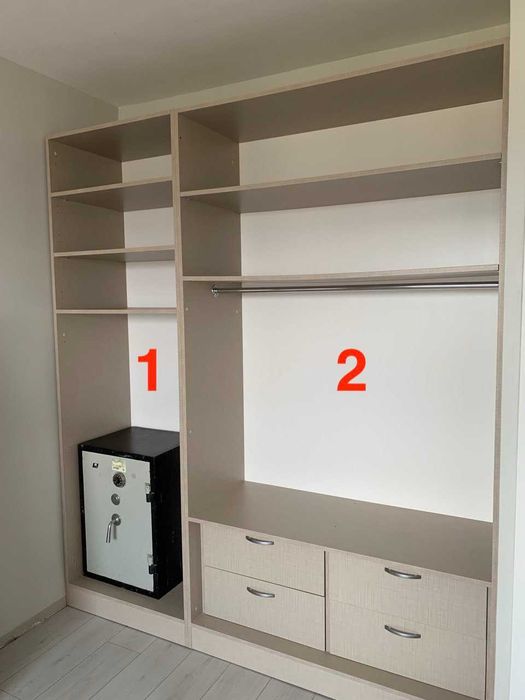 Гардероб/мебели за съхранение в 3 части