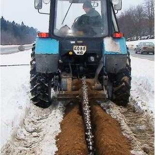 Траншеекопатель ДЭМ-150