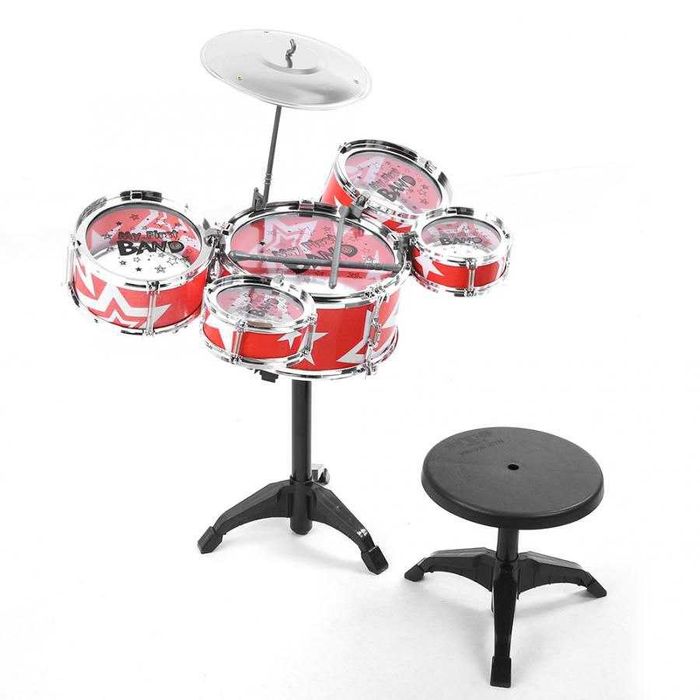 Детский набор Барабанов из 6 предметов музыкальная установка ударные