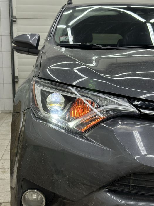 Ремонт фар установка линз