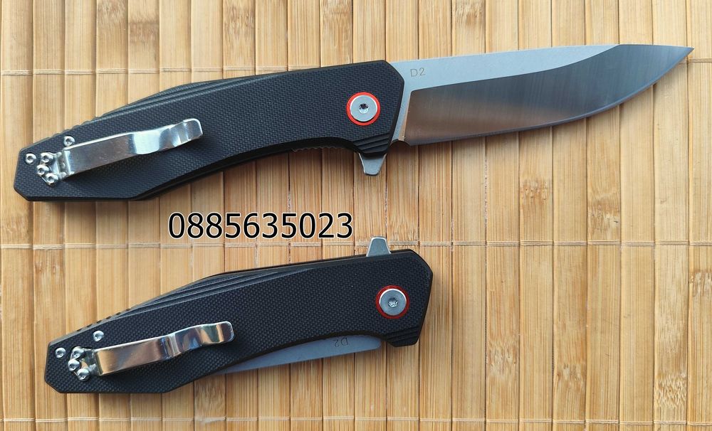 Сгъваем джобен нож / стомана D2 /