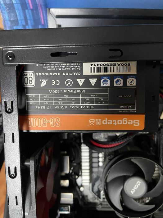 Gaming PC - 16GB RAM - GTX 1050Ti - Ryzen 5 1600 - 1 TB SSHD - 1TB HDD