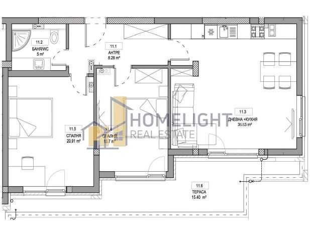 Продава се Тристаен апартамент в София, Студентски град - 128 кв.м за 2202 €/кв.м - Снимка #12