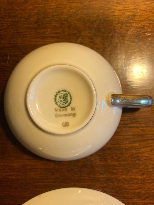 Set 6 Cesti cu Farfurii din Portelan Lettin - Germania