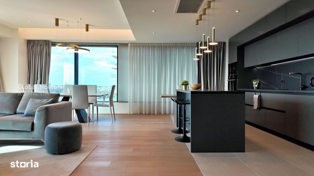 One Mircea Eliade - Floreasca | 4 Rooms + Terrace Open View | Lemon De