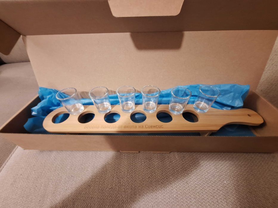 Чаши за шот с поставка