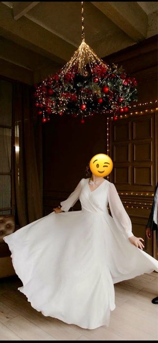 Свадебное платье , фота , диадема,