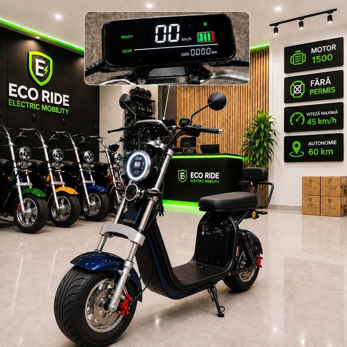 Scuter electric Certificat fără permis